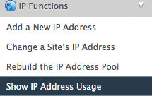 Dedicated IP Address Assigning